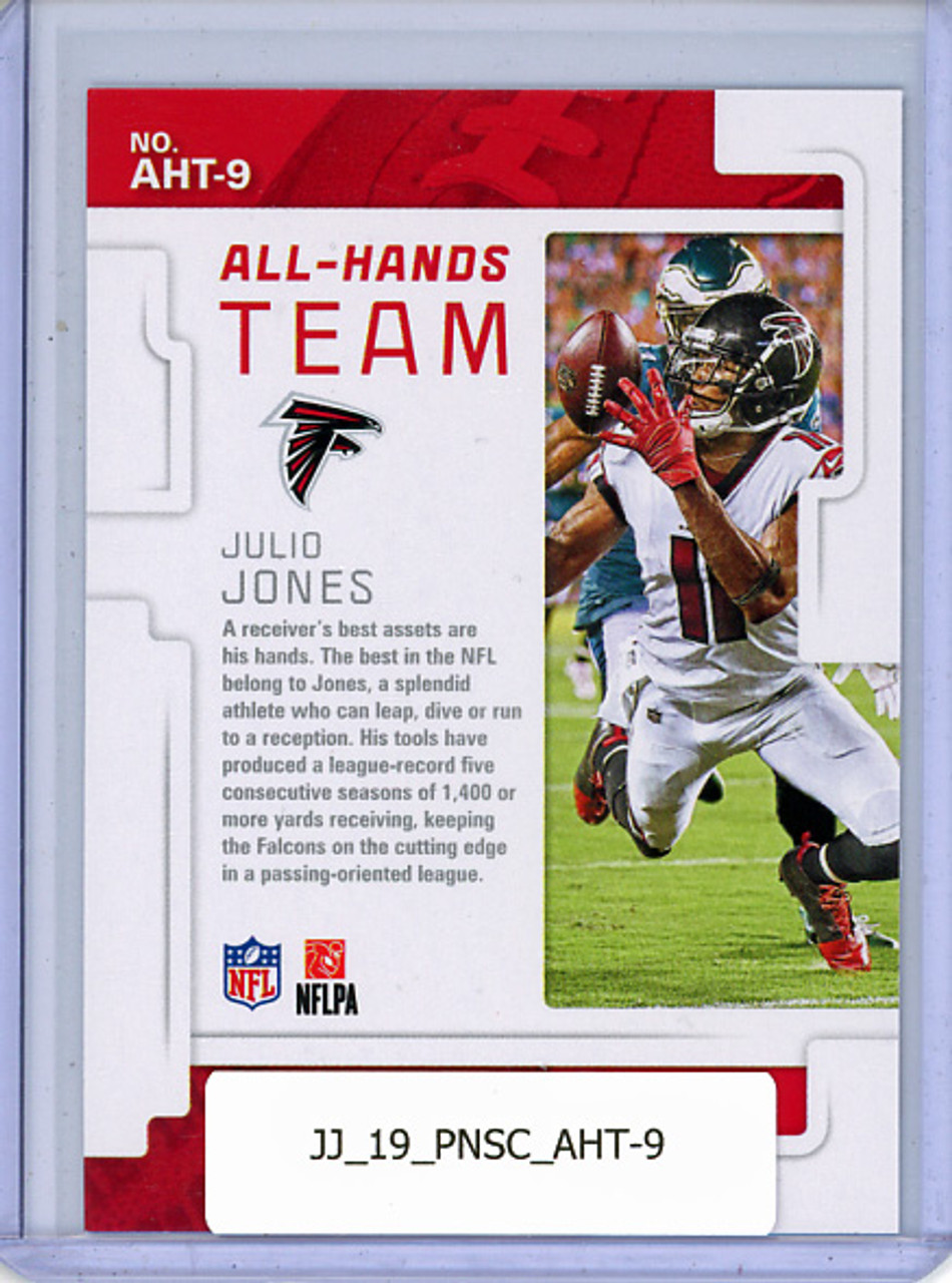 Julio Jones 2019 Score, All-Hands Team #AHT-9