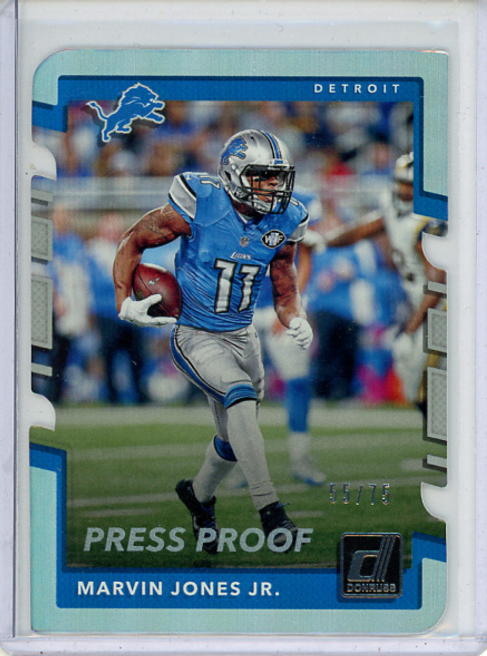 Marvin Jones Jr. 2017 Donruss #57 Press Proof Silver Die Cut (#55/75)