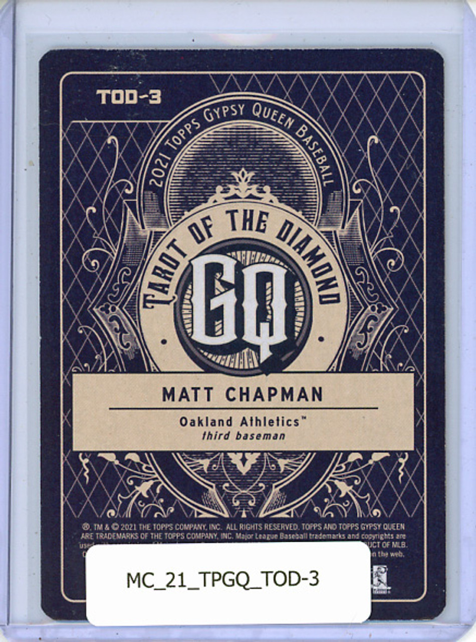 Matt Chapman 2021 Gypsy Queen, Tarot of the Diamond #TOD-3