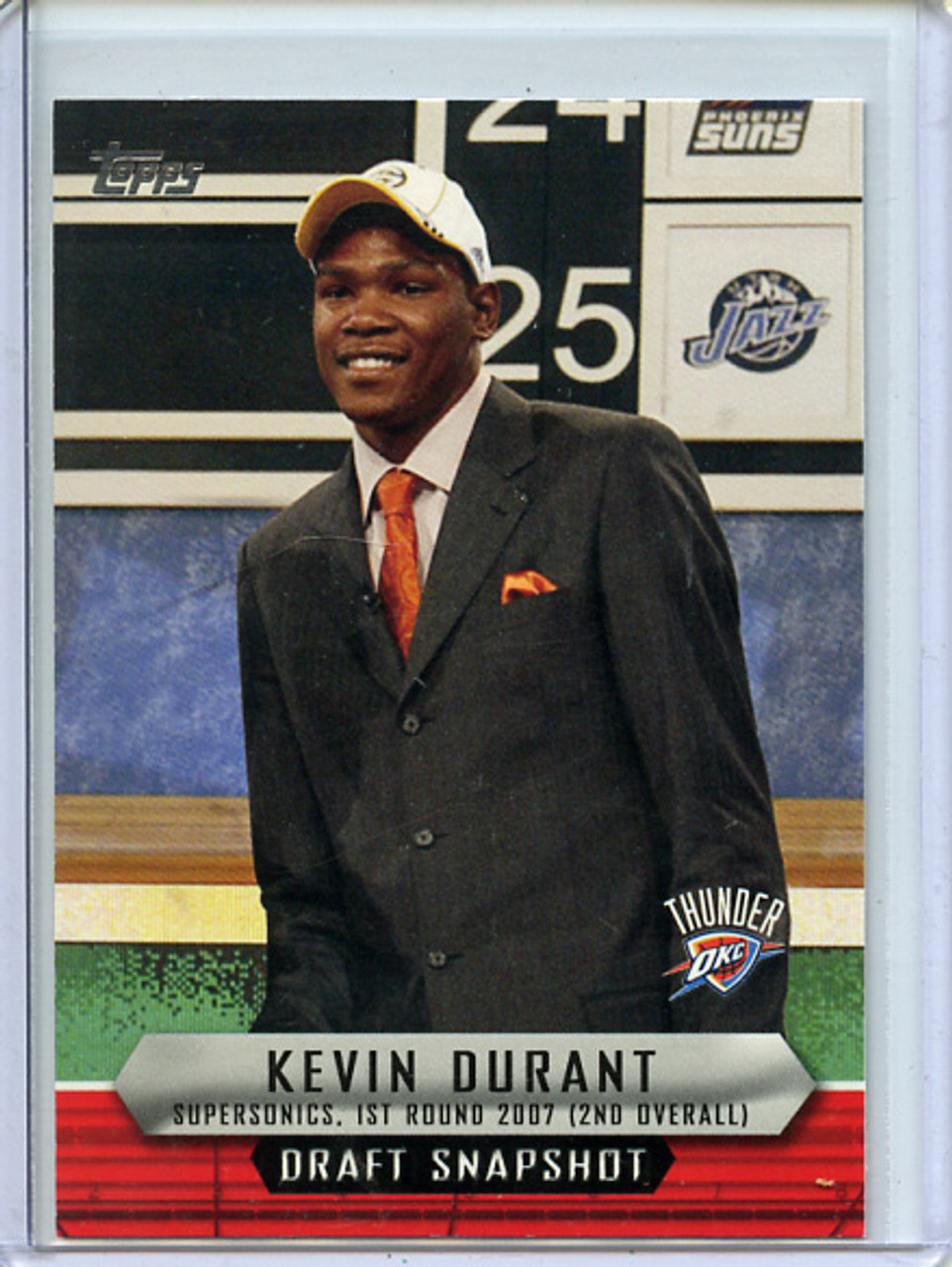Kevin Durant 2009-10 Topps, Draft Snapshot #DS-KD