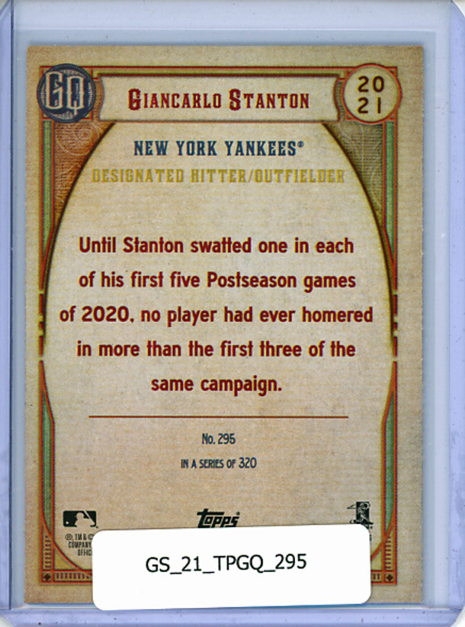 Giancarlo Stanton 2021 Gypsy Queen #295