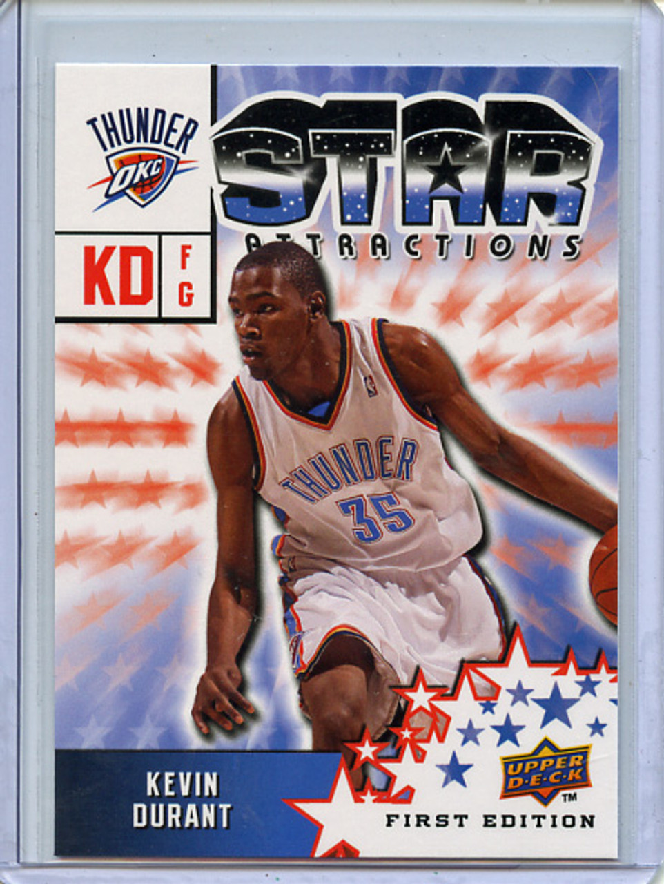 Kevin Durant 2009-10 Upper Deck First Edition, Star Attractions #SA-4