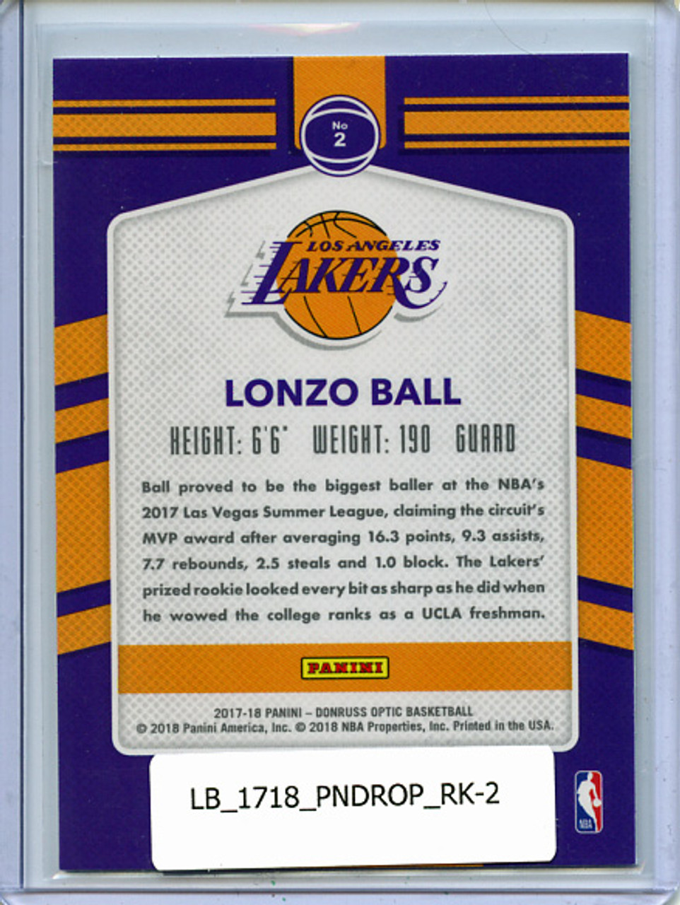 Lonzo Ball 2017-18 Donruss Optic, Rookie Kings #2