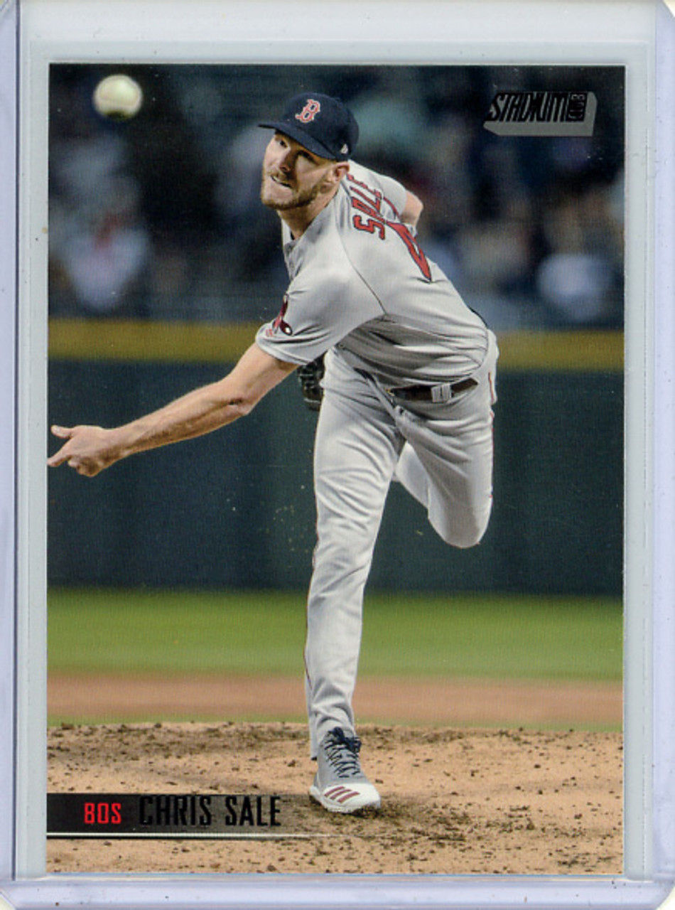 Chris Sale 2021 Stadium Club #187 Black Foil