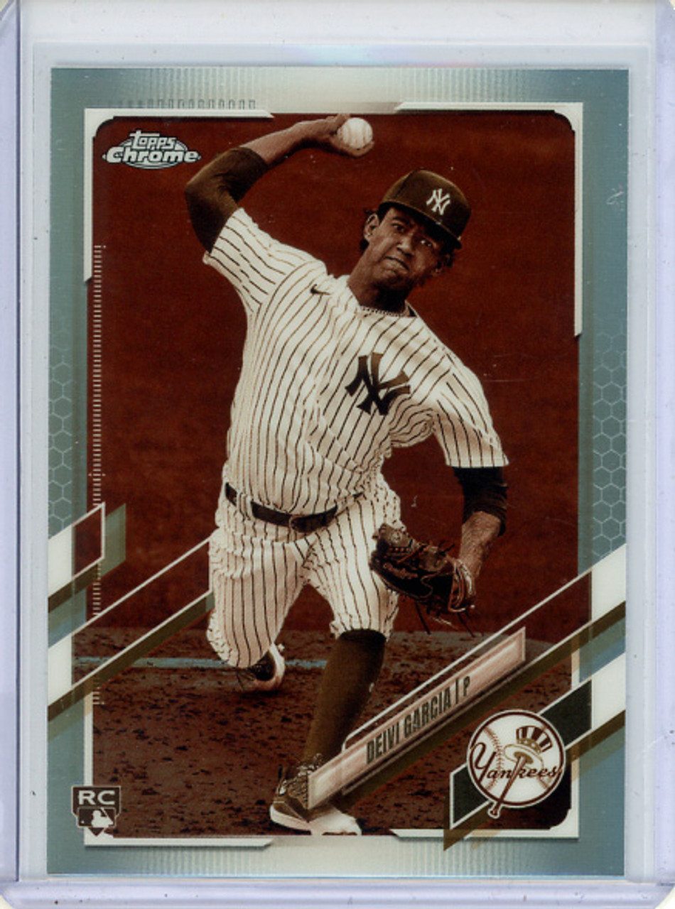 Deivi Garcia 2021 Topps Chrome #85 Sepia Refractors