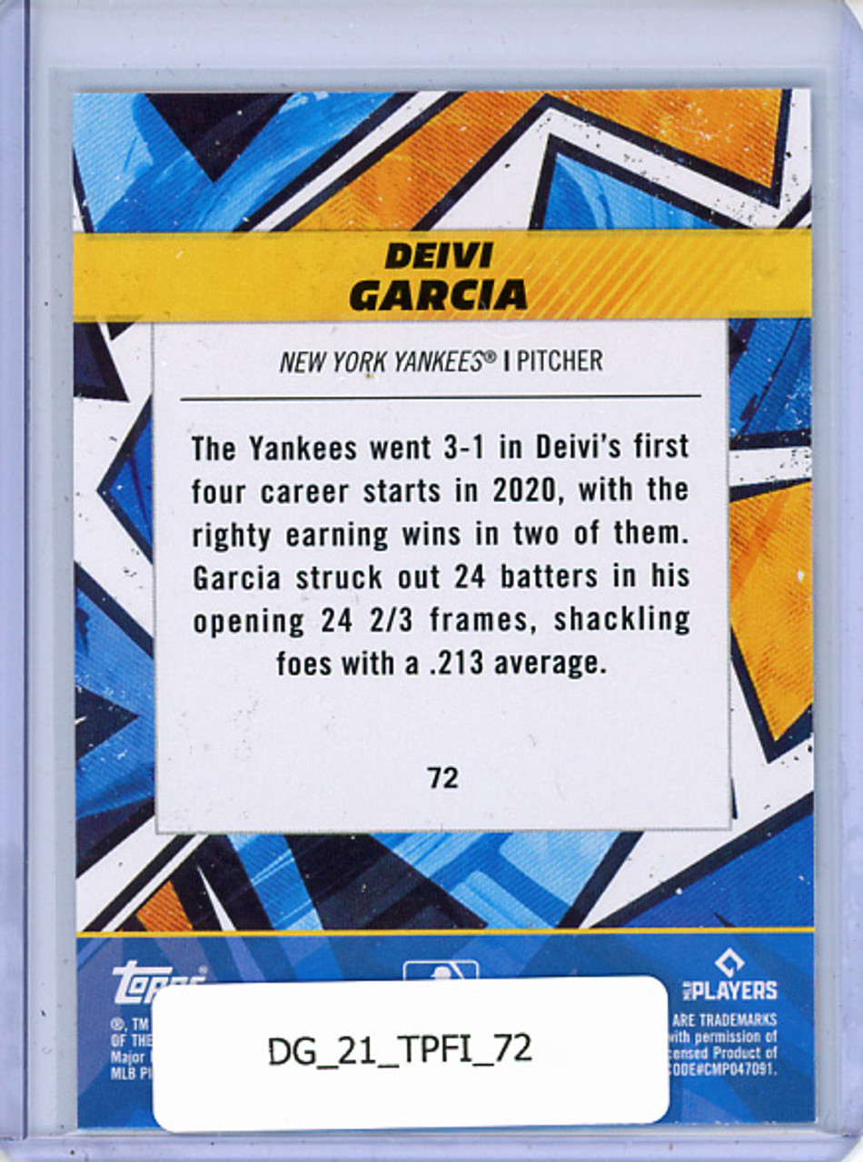 Deivi Garcia 2021 Topps Fire #72