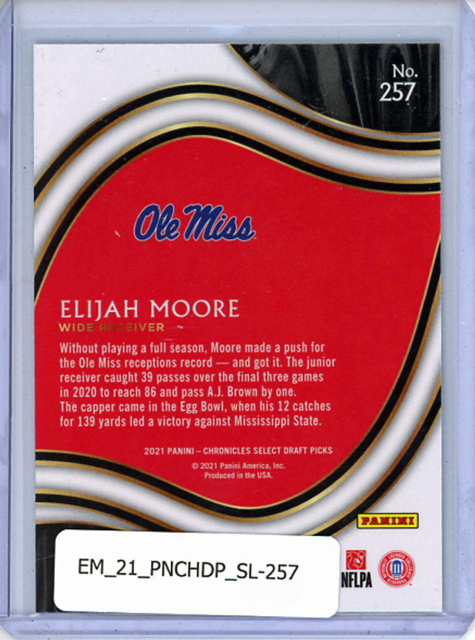 Elijah Moore 2021 Chronicles Draft Picks, Select #257