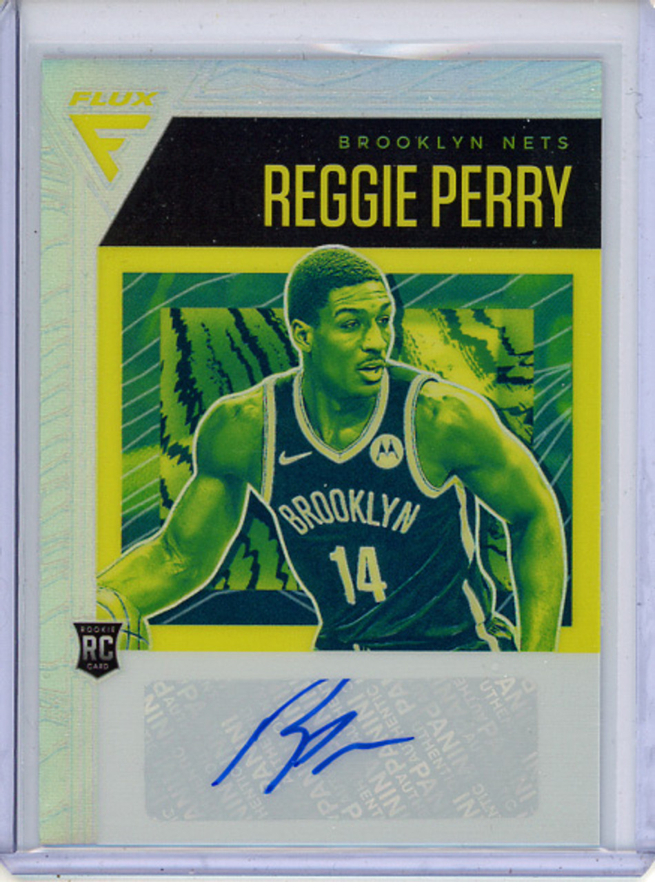 Reggie Perry 2020-21 Flux, Rookie Signatures #FRS-RPE (1)