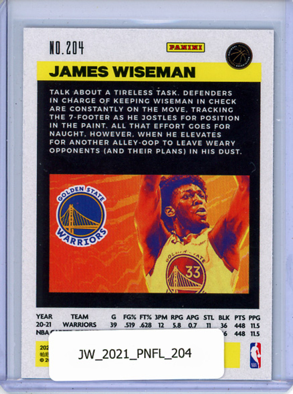 James Wiseman 2020-21 Flux #204