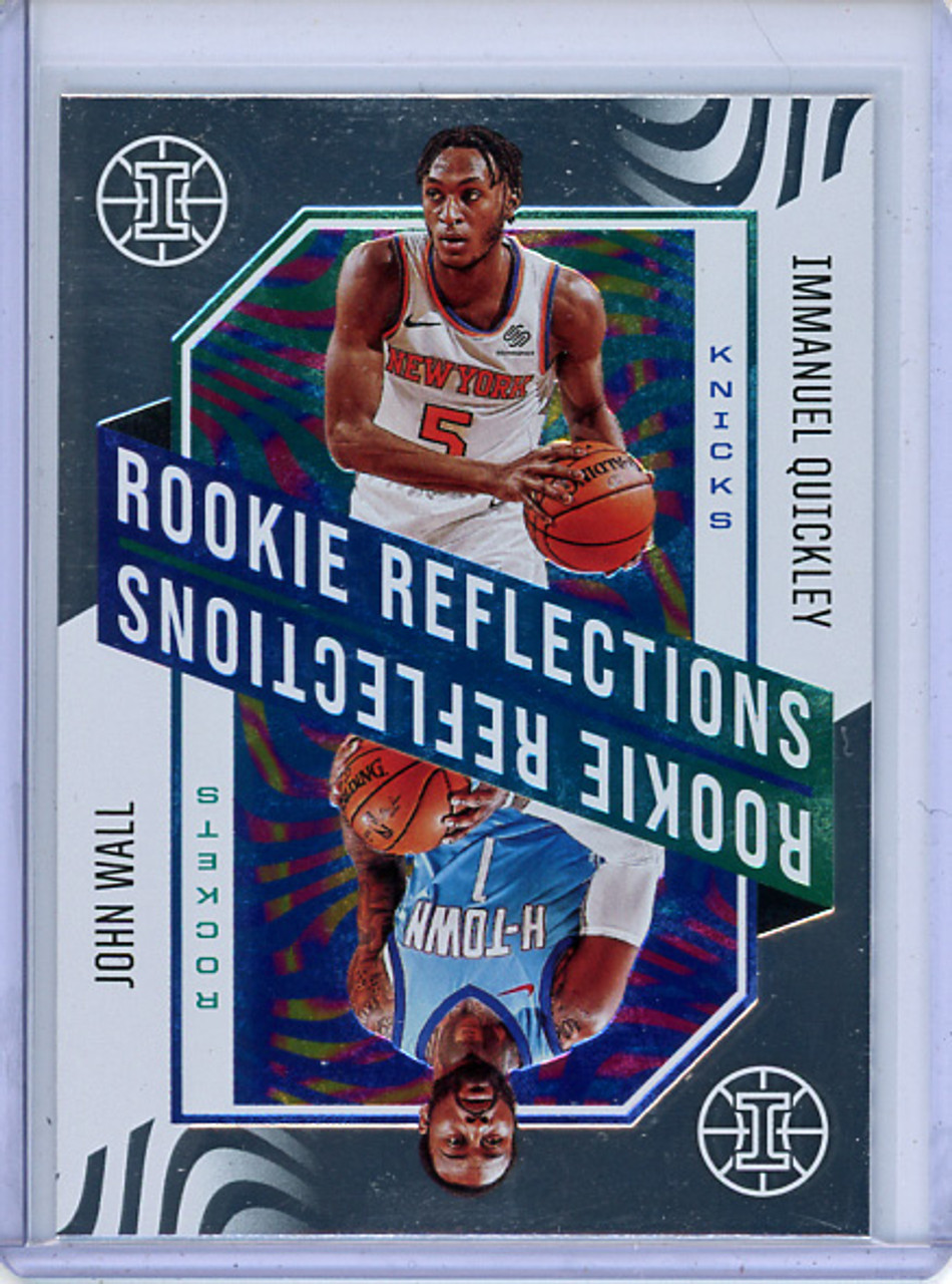Immanuel Quickley, John Wall 2020-21 Illusions, Rookie Reflections #10