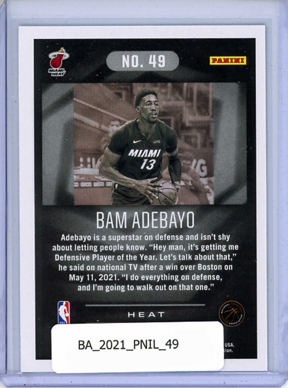 Bam Adebayo 2020-21 Illusions #49