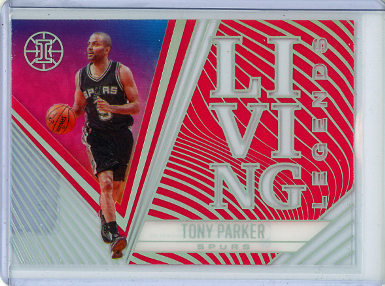 Tony Parker 2020-21 Illusions, Living Legends #14 Pink