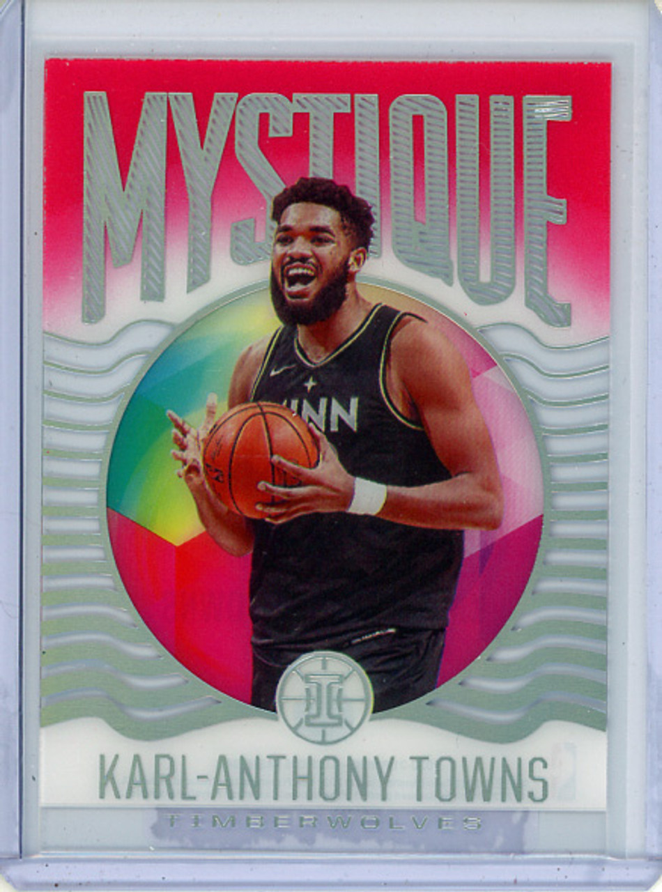 Karl-Anthony Towns 2020-21 Illusions, Mystique #12 Pink