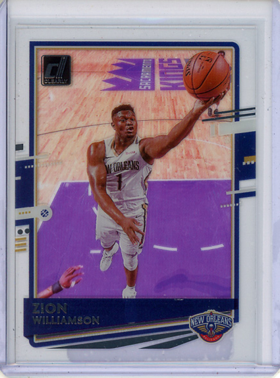Zion Williamson 2020-21 Clearly Donruss #7
