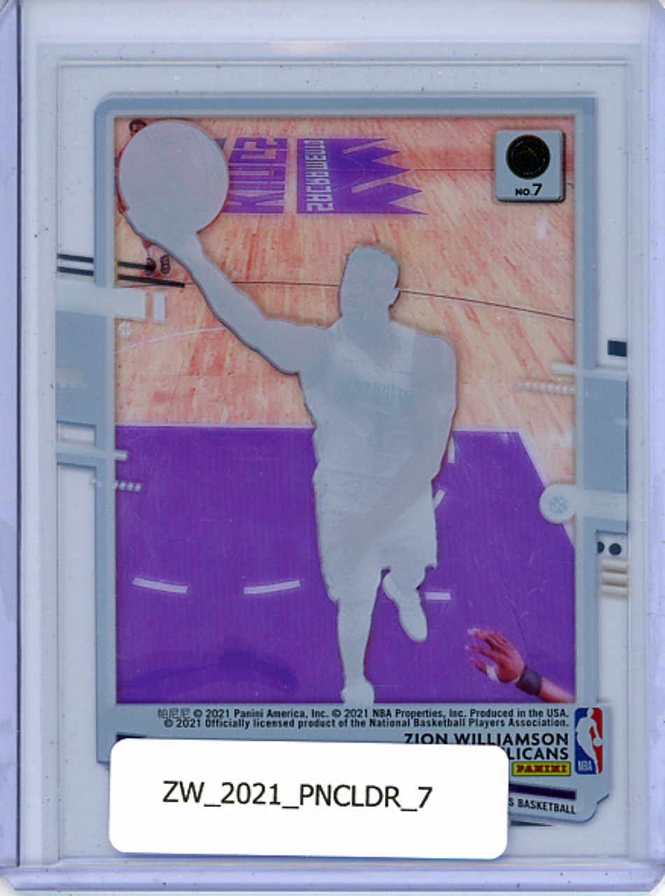 Zion Williamson 2020-21 Clearly Donruss #7