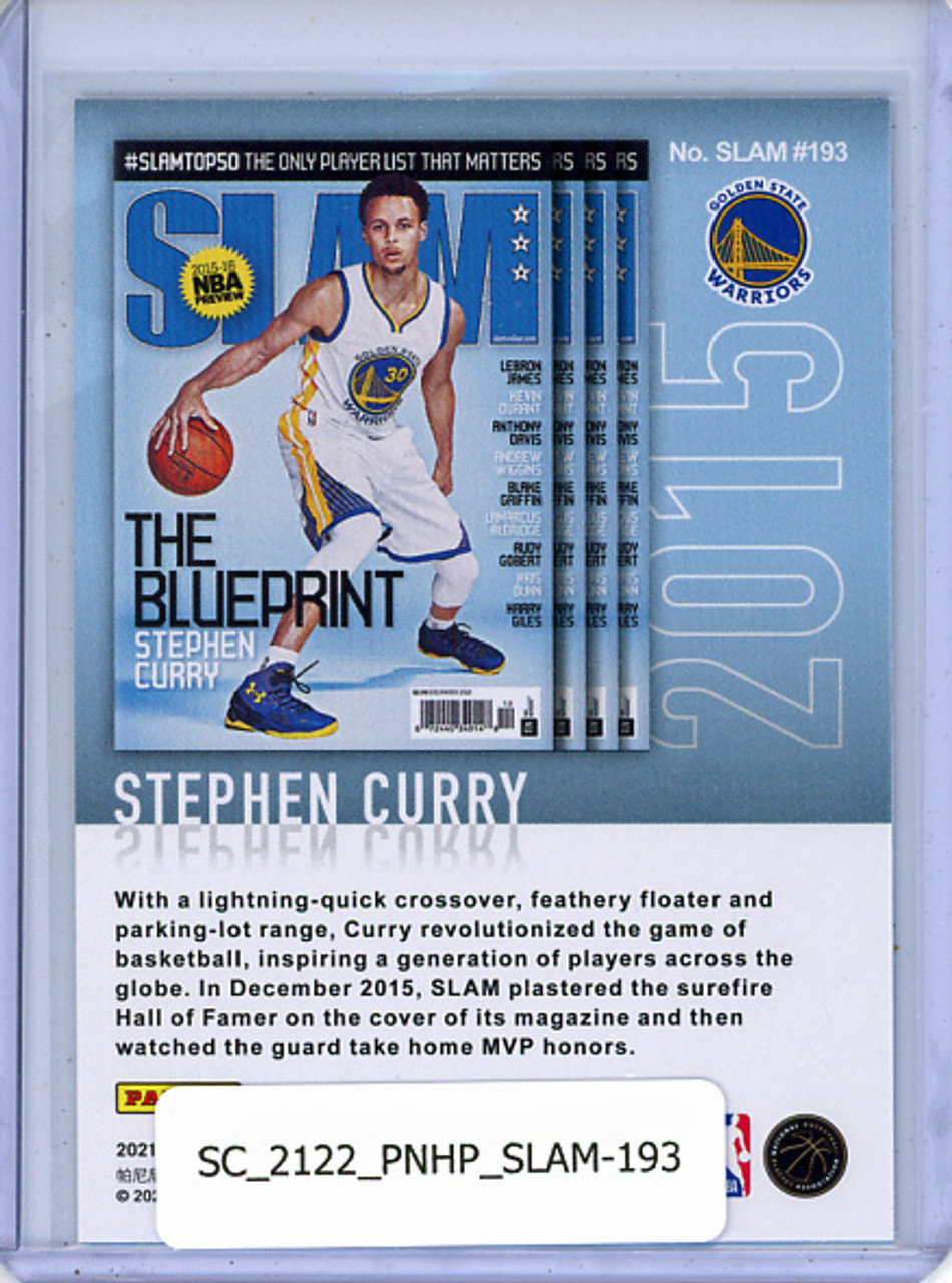 Stephen Curry 2021-22 Hoops, SLAM #193