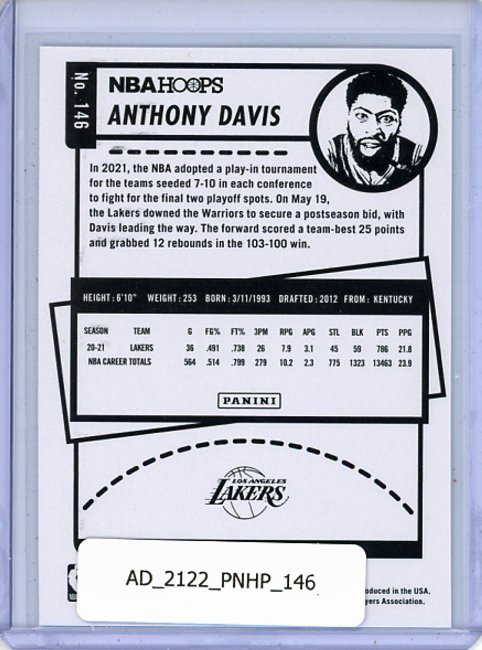 Anthony Davis 2021-22 Hoops #146