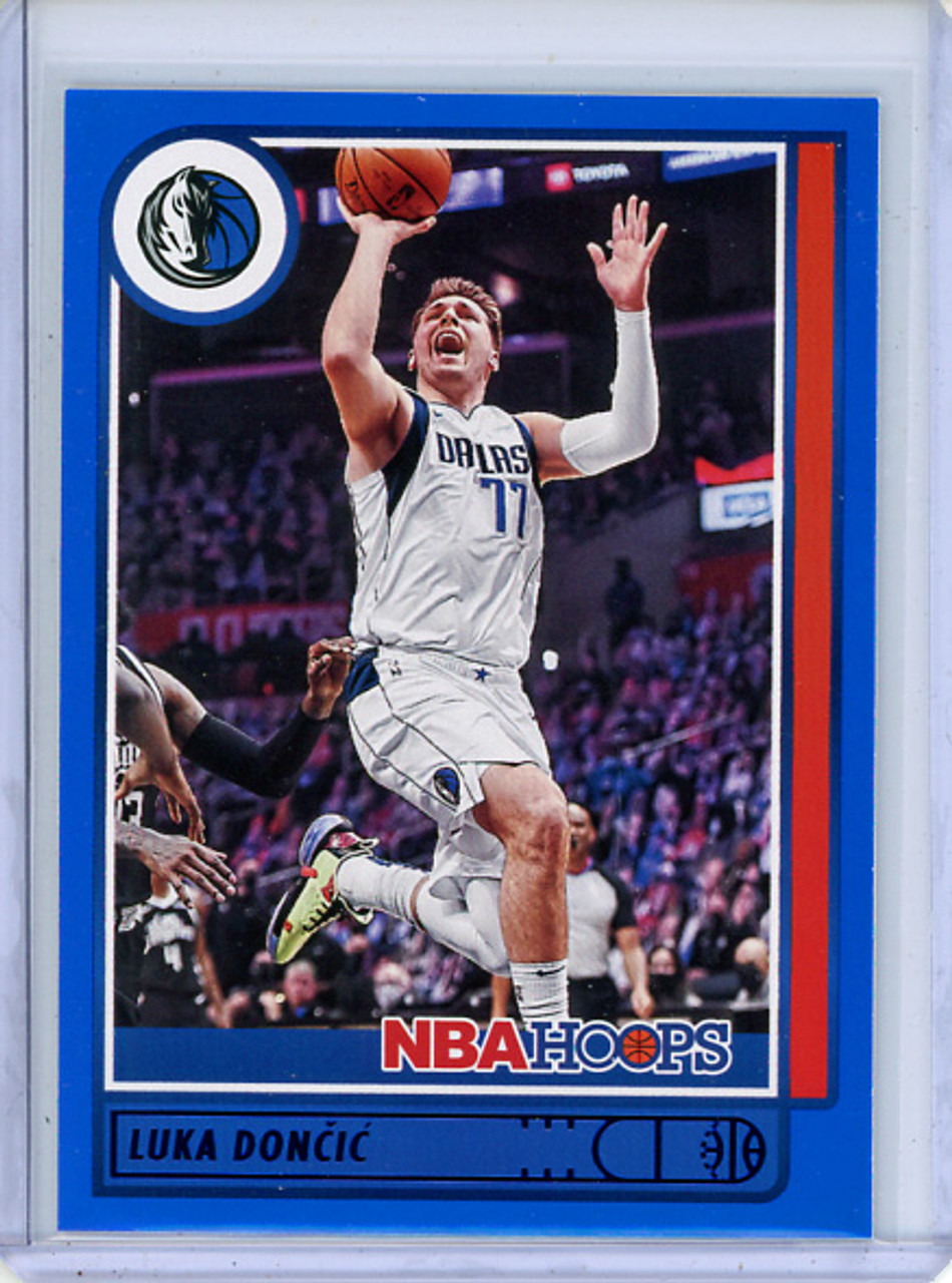 Luka Doncic 2021-22 Hoops #62 Blue