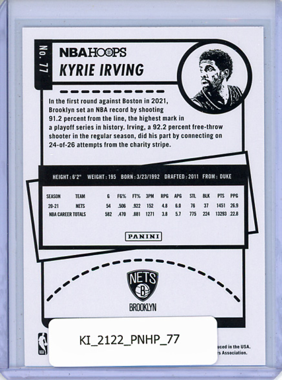 Kyrie Irving 2021-22 Hoops #77