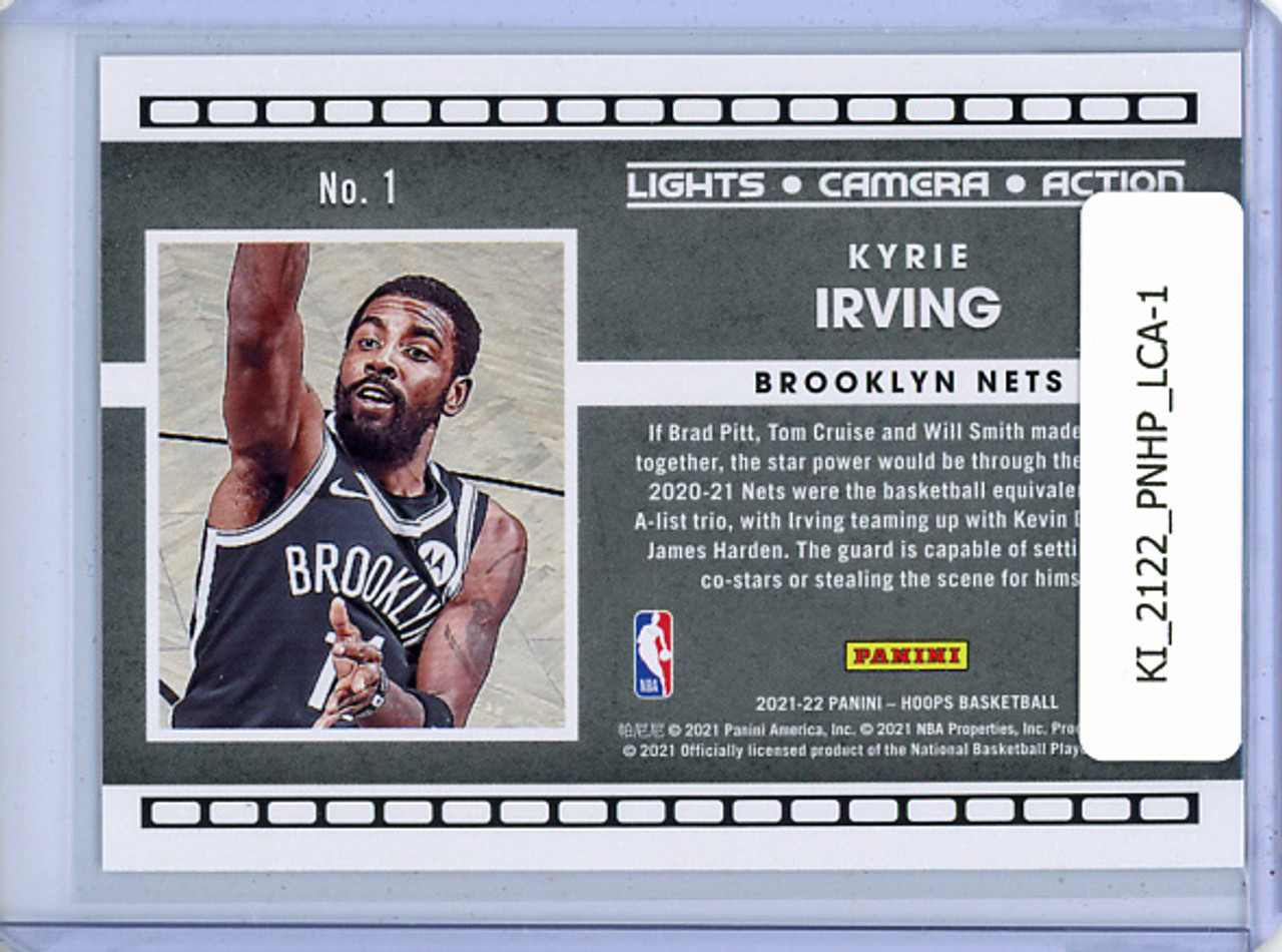 Kyrie Irving 2021-22 Hoops, Lights Camera Action #1