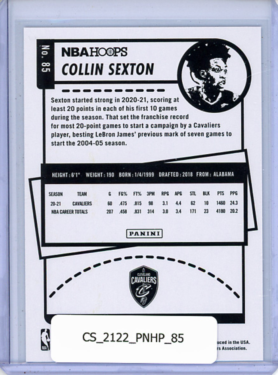 Collin Sexton 2021-22 Hoops #85