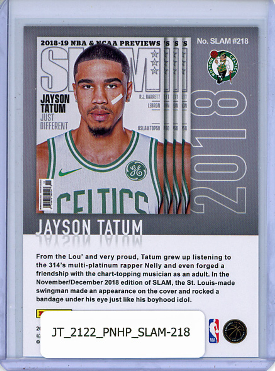 Jayson Tatum 2021-22 Hoops, SLAM #218