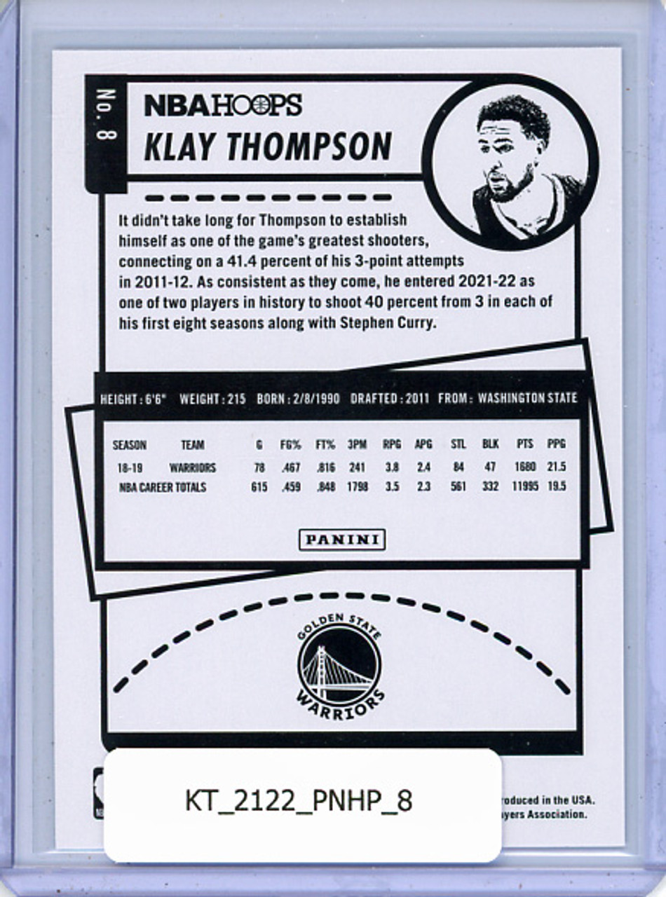 Klay Thompson 2021-22 Hoops #8