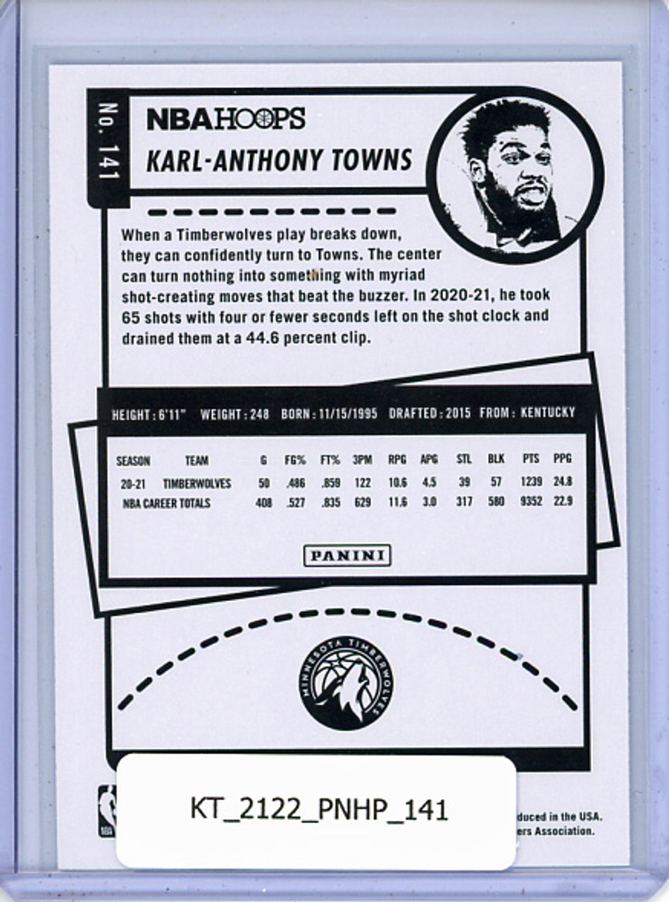 Karl-Anthony Towns 2021-22 Hoops #141