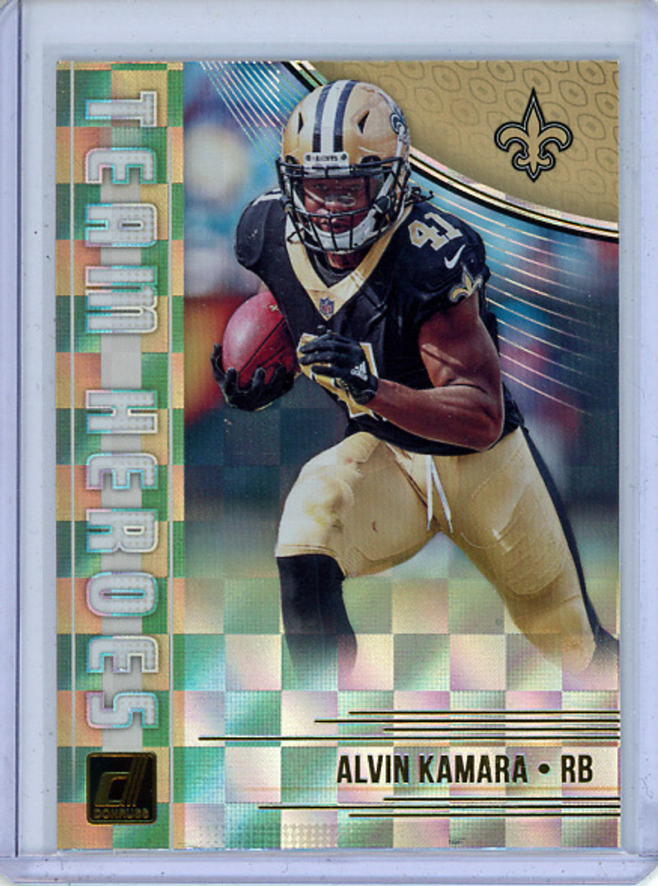 Alvin Kamara 2018 Donruss, Team Heroes #TH-3