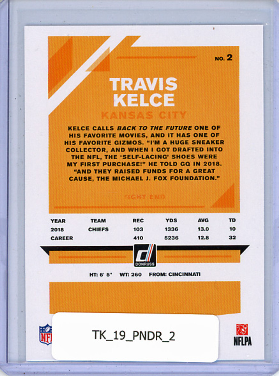 Travis Kelce 2019 Donruss #2
