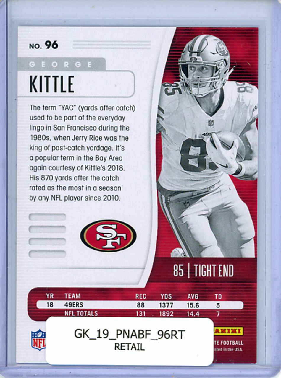 George Kittle 2019 Absolute #96 Retail