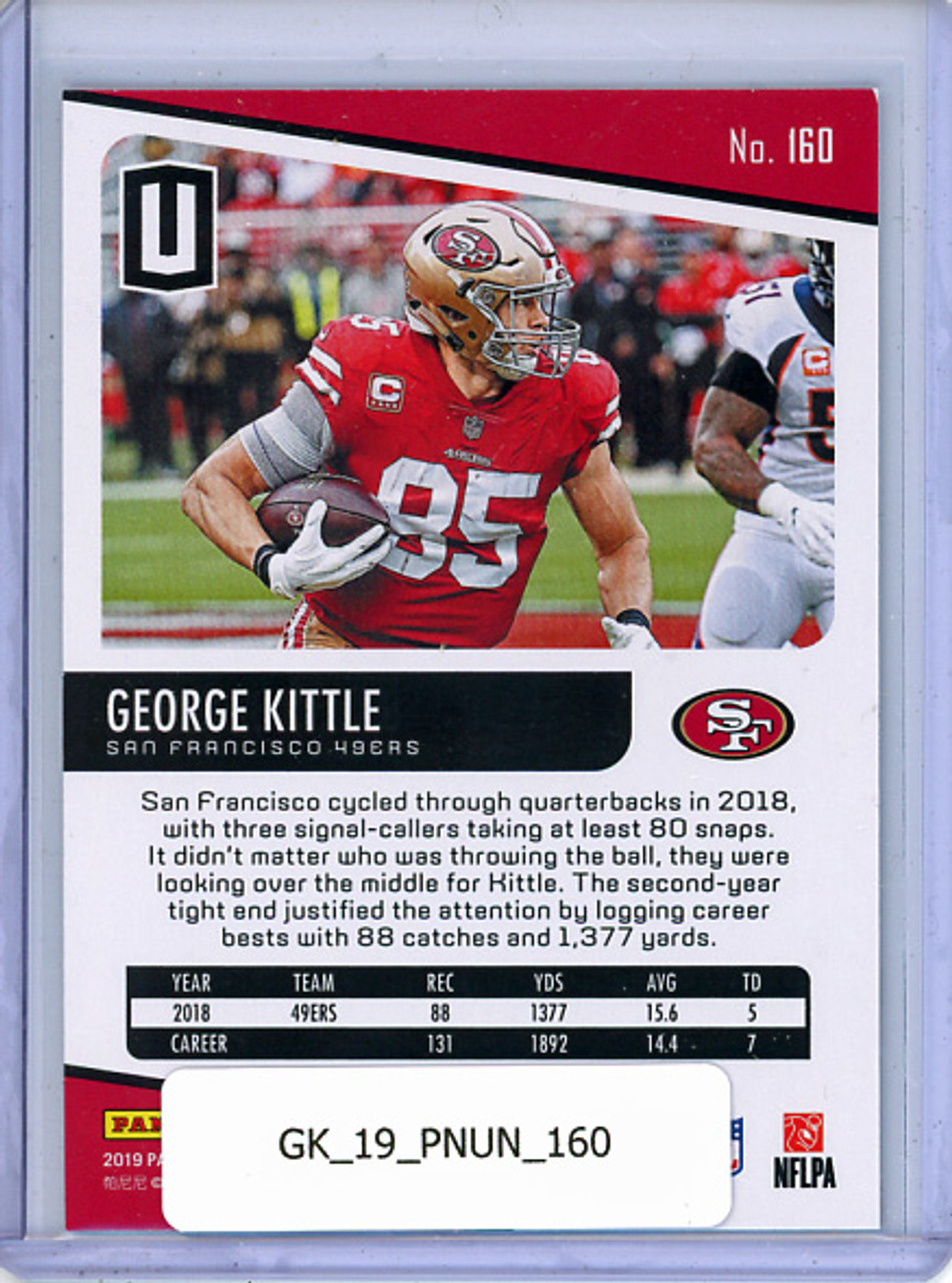 George Kittle 2019 Unparalleled #160