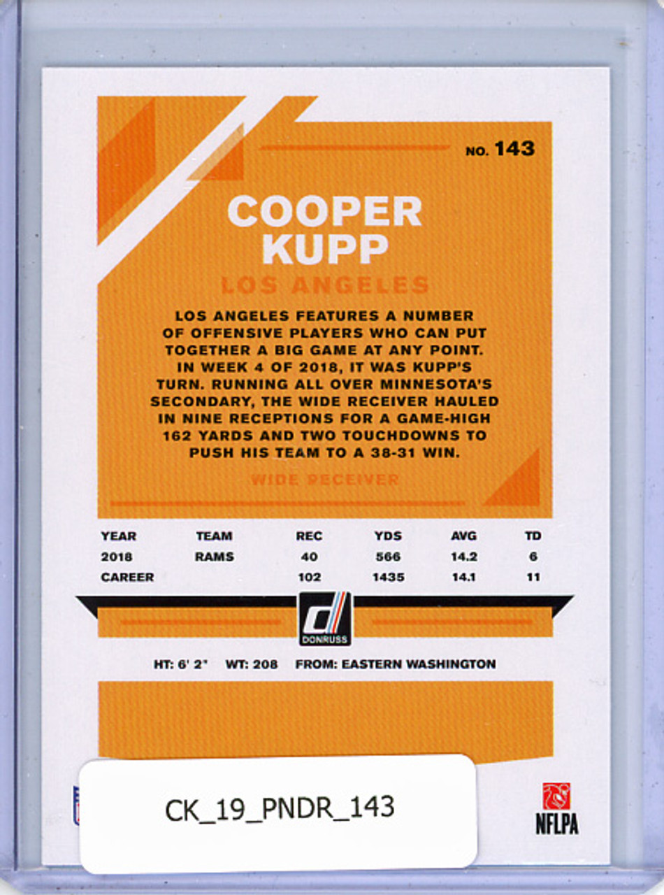 Cooper Kupp 2019 Donruss #143