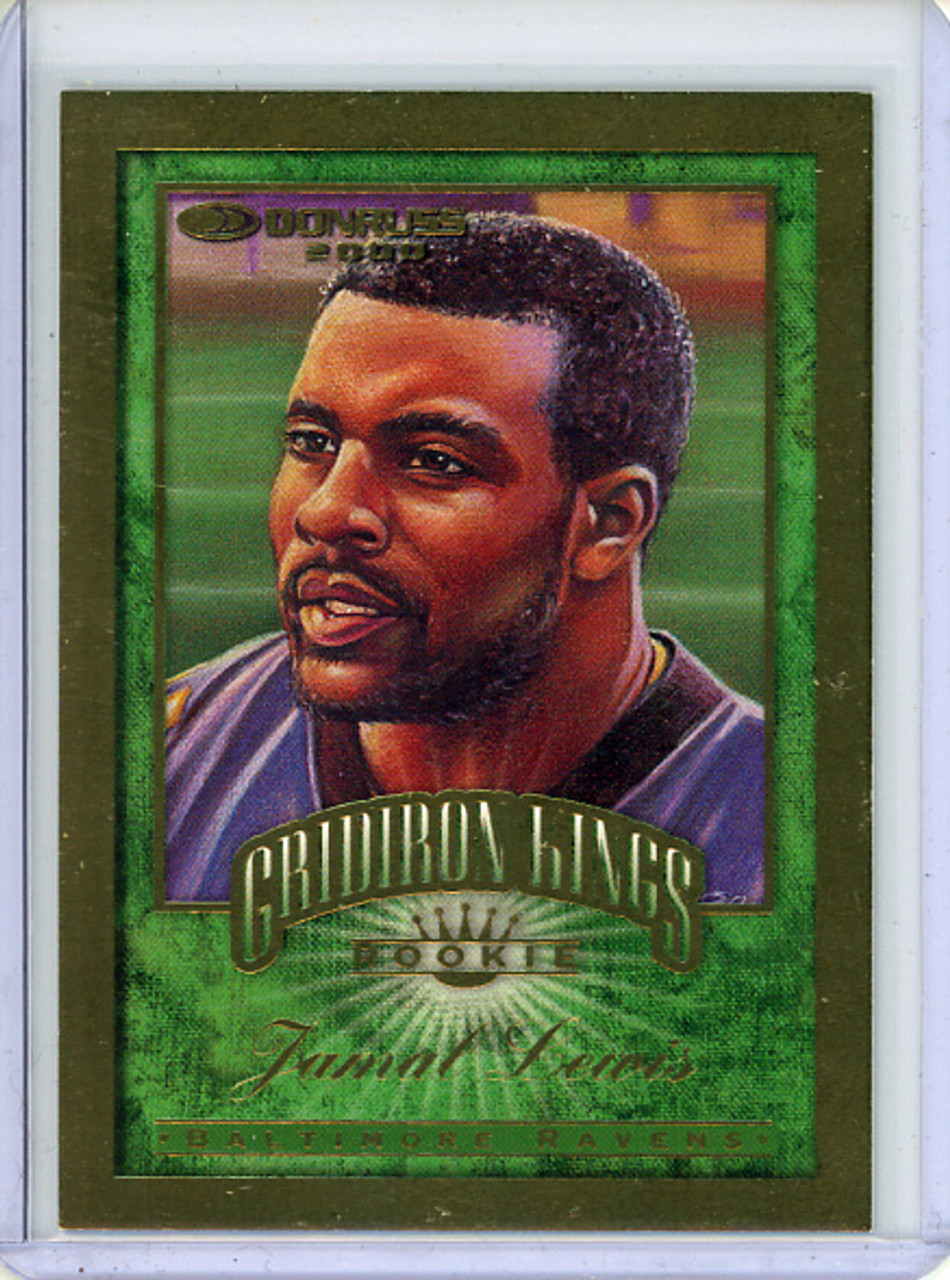 Jamal Lewis 2000 Donruss, Rookie Gridiron Kings #GK-2 (#1364/2500)