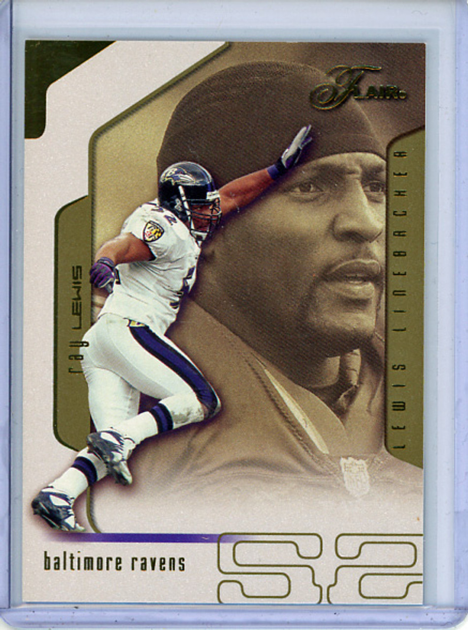 Ray Lewis 2002 Flair #4 Collection (#023/200)