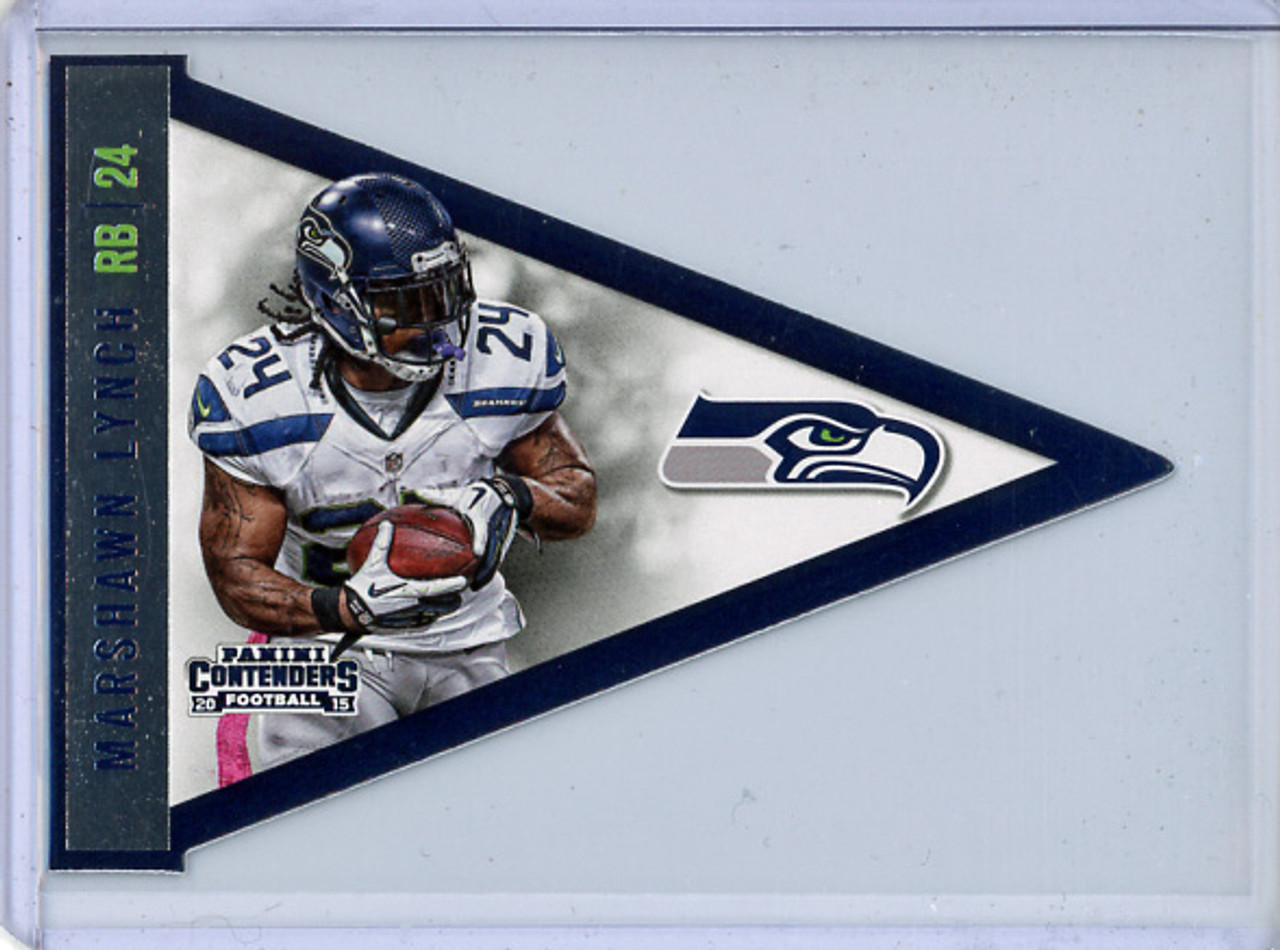 Marshawn Lynch 2015 Contenders, Pennants #P9