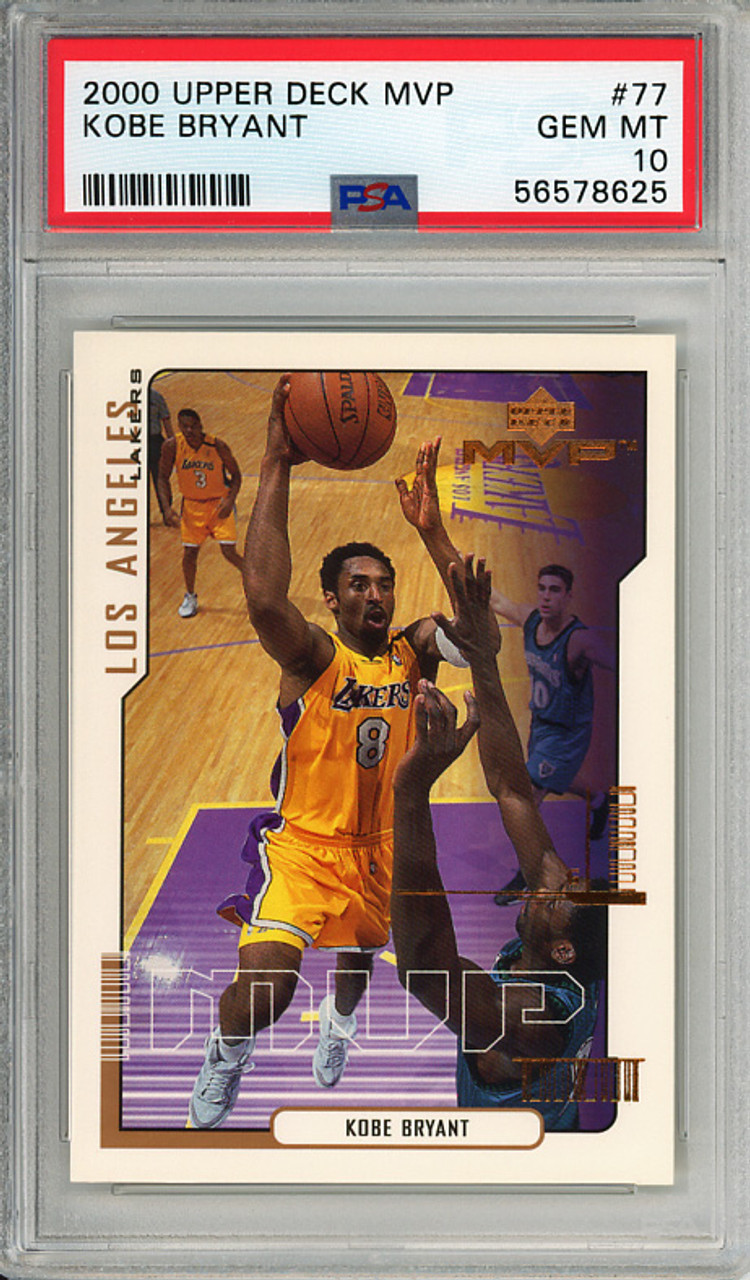 Kobe Bryant 2000-01 MVP #77 PSA 10 Gem Mint (#56578625)