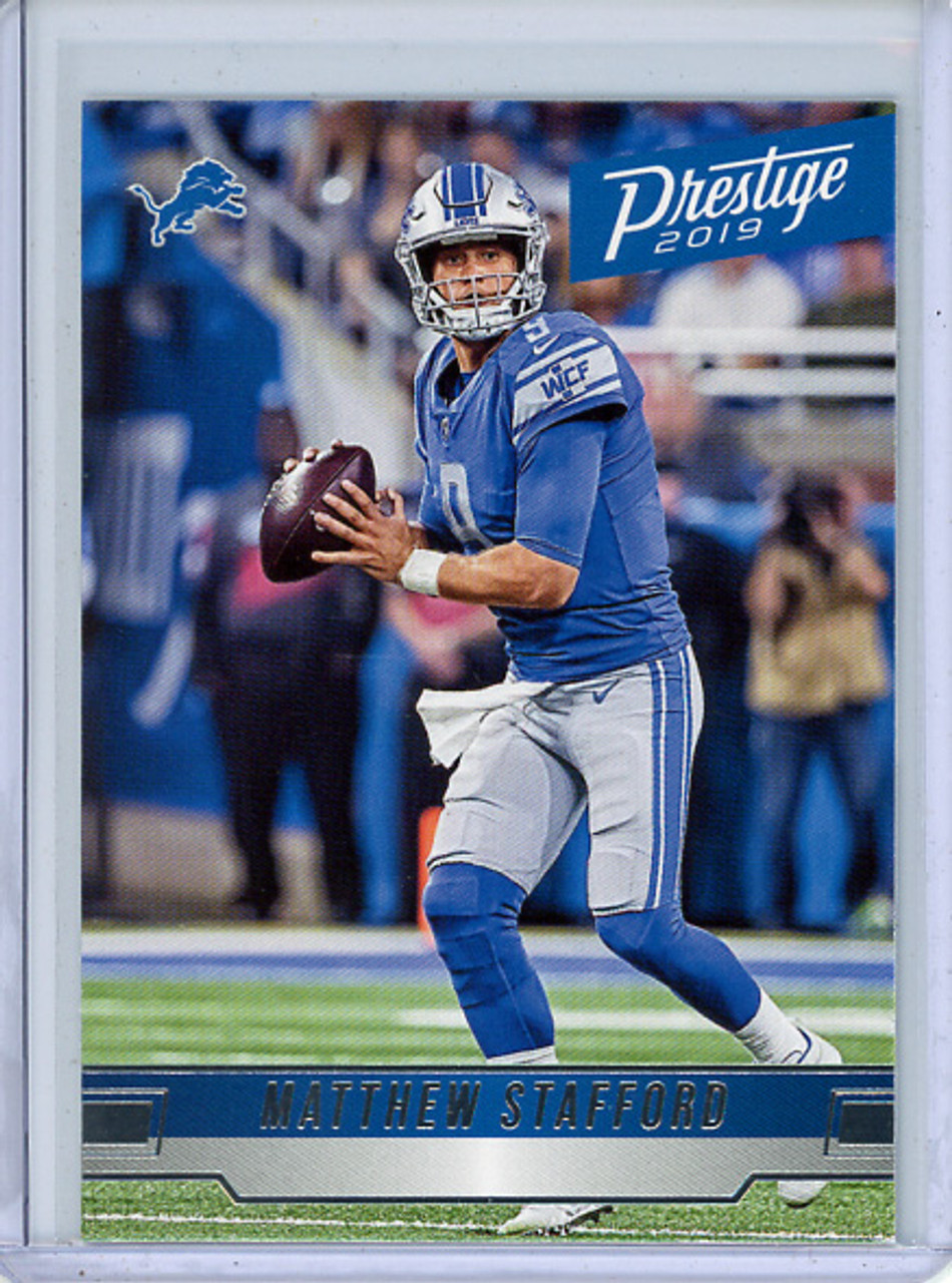 Matthew Stafford 2019 Prestige #109