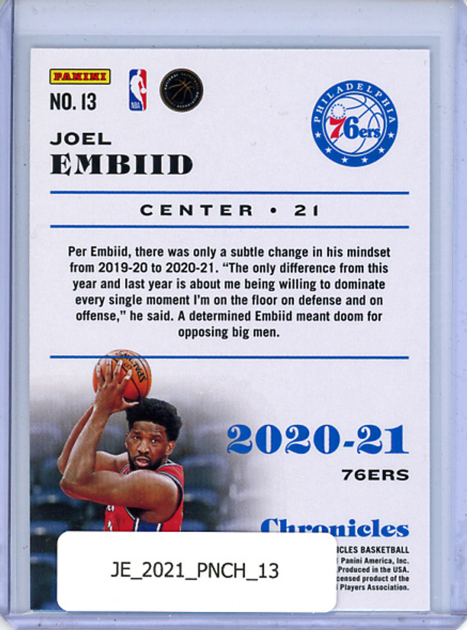 Joel Embiid 2020-21 Chronicles #13