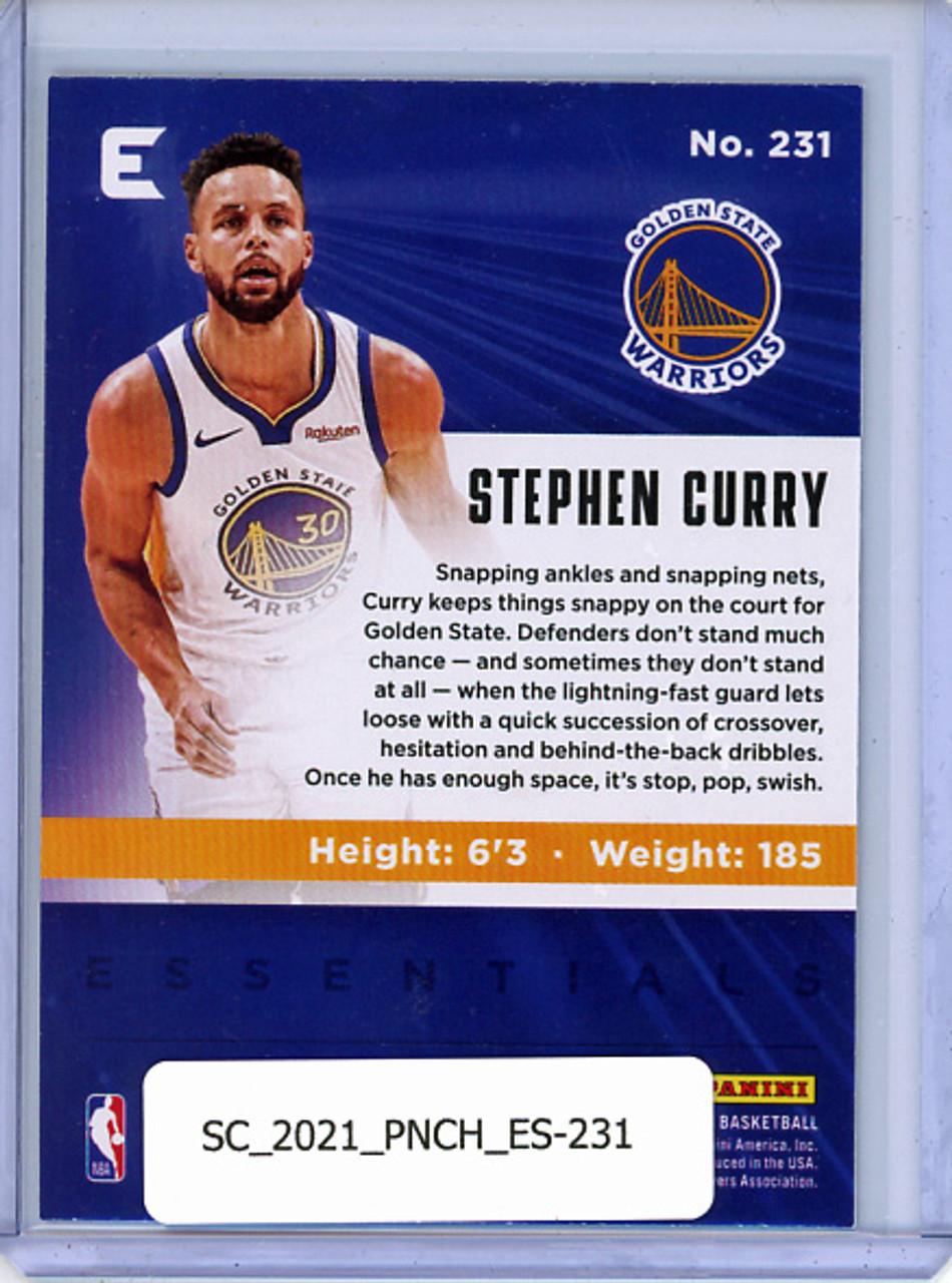 Stephen Curry 2020-21 Chronicles, Essentials #231