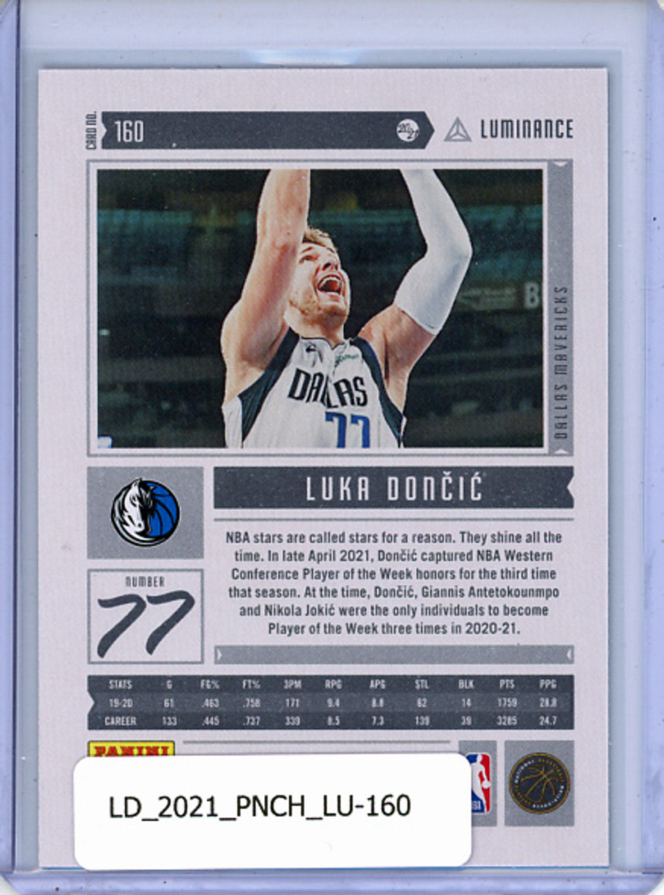 Luka Doncic 2020-21 Chronicles, Luminance #160