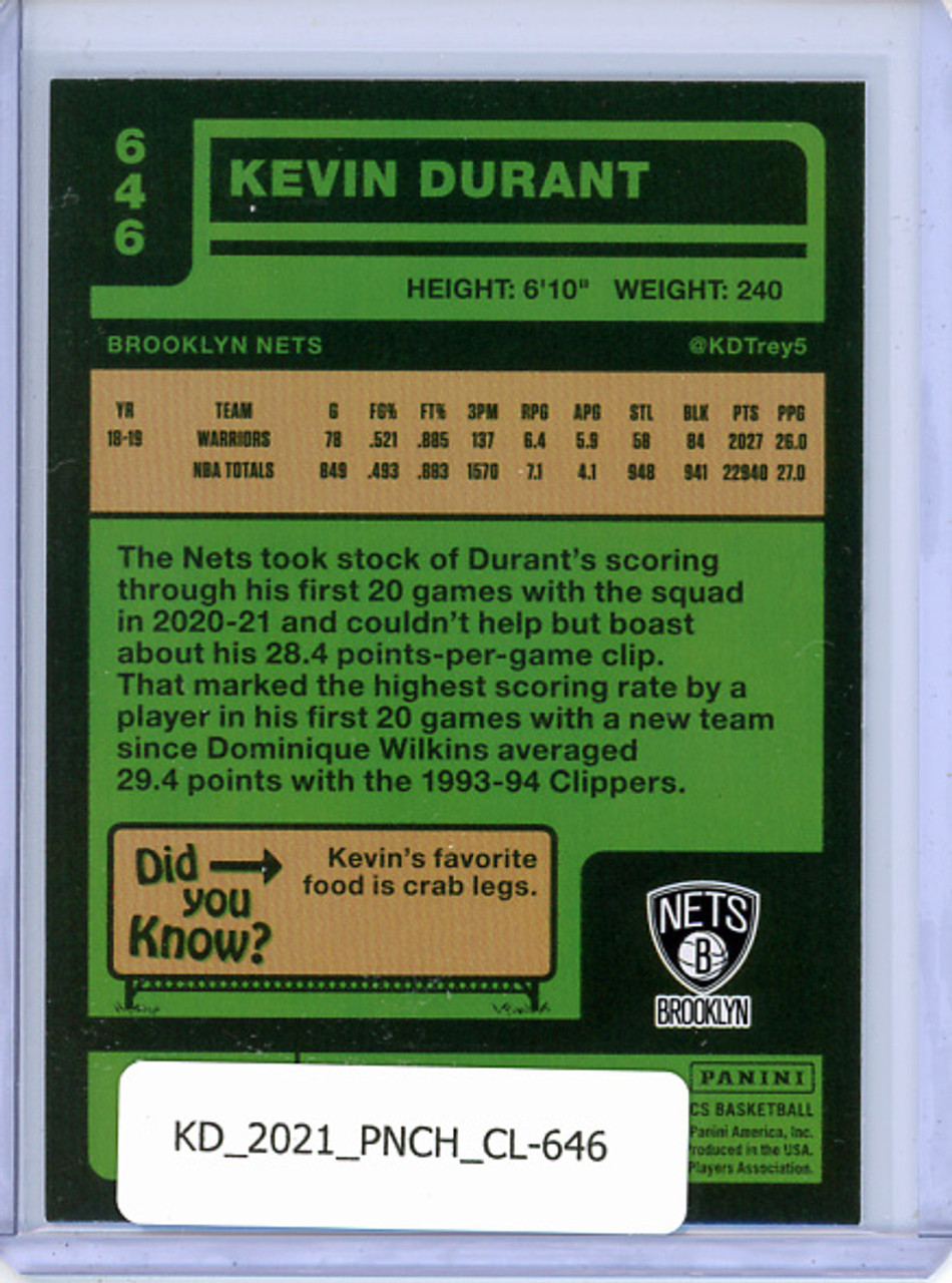 Kevin Durant 2020-21 Chronicles, Classics #646