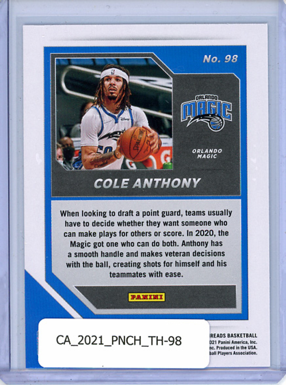 Cole Anthony 2020-21 Chronicles, Threads #98
