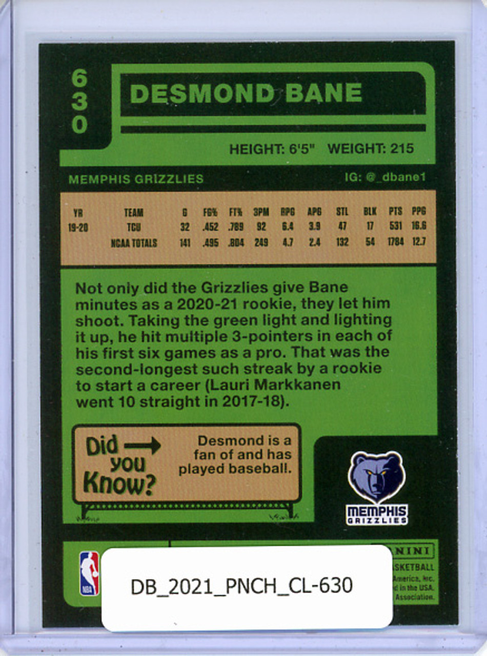 Desmond Bane 2020-21 Chronicles, Classics #630