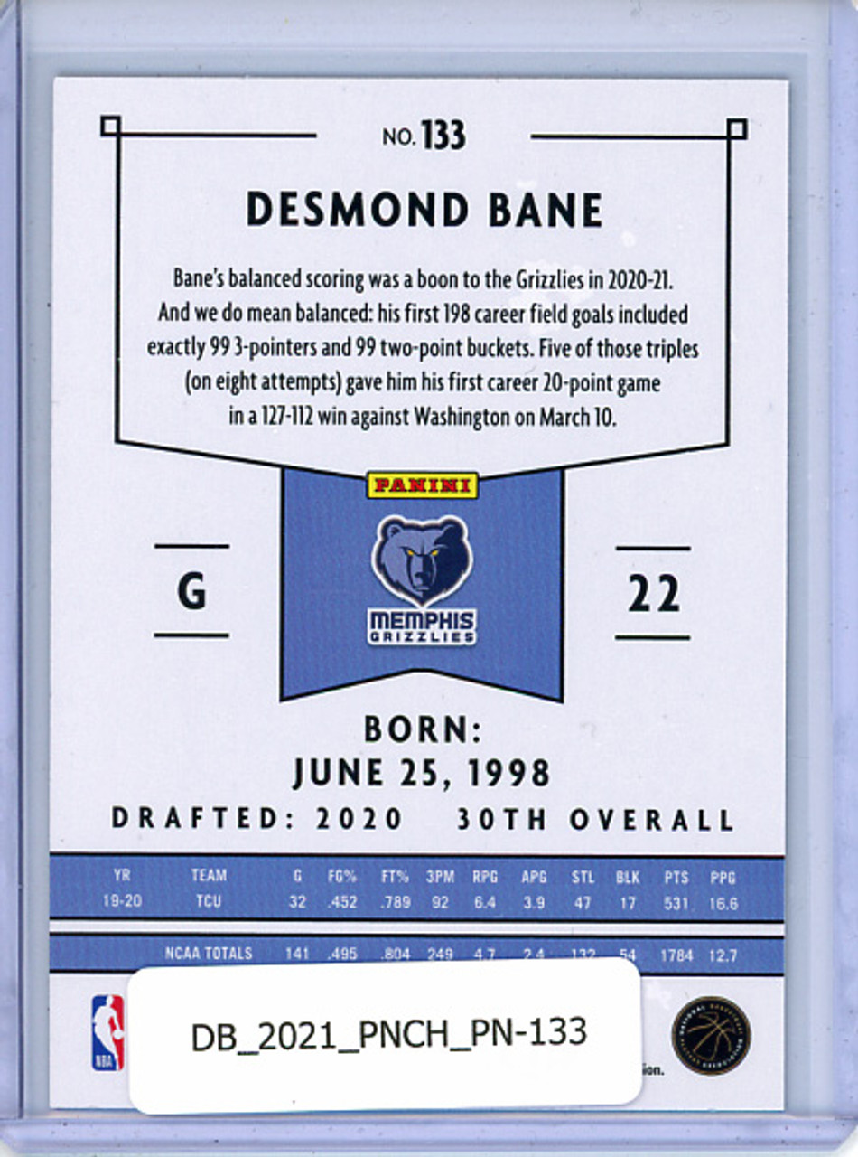 Desmond Bane 2020-21 Chronicles, Panini #133