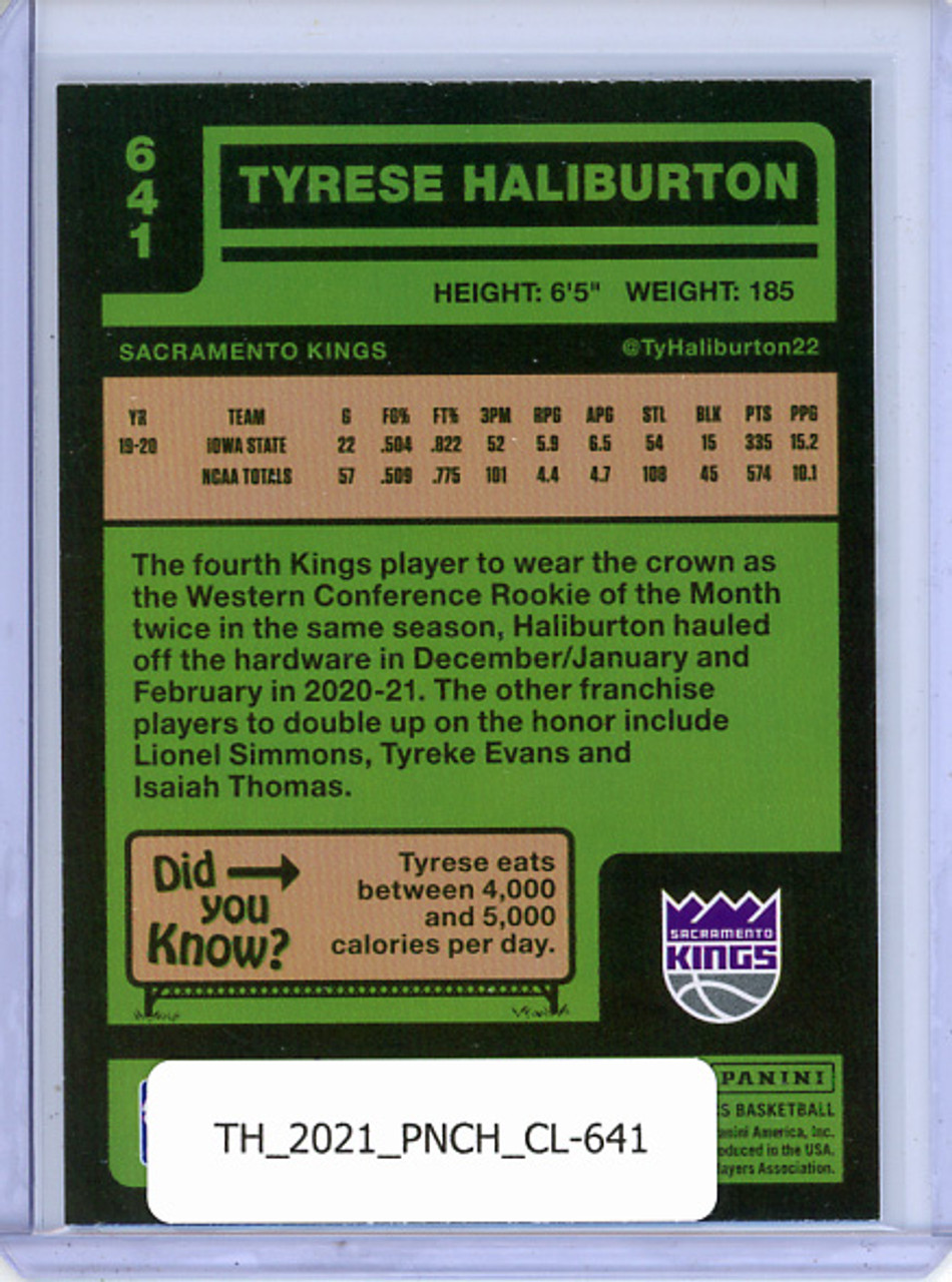 Tyrese Haliburton 2020-21 Chronicles, Classics #641