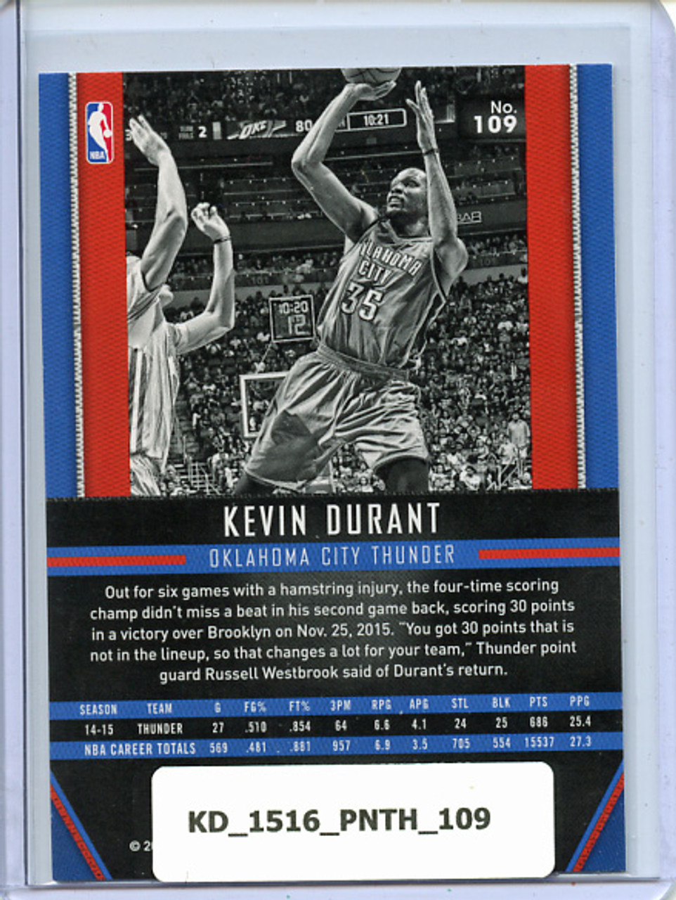 Kevin Durant 2015-16 Threads #109