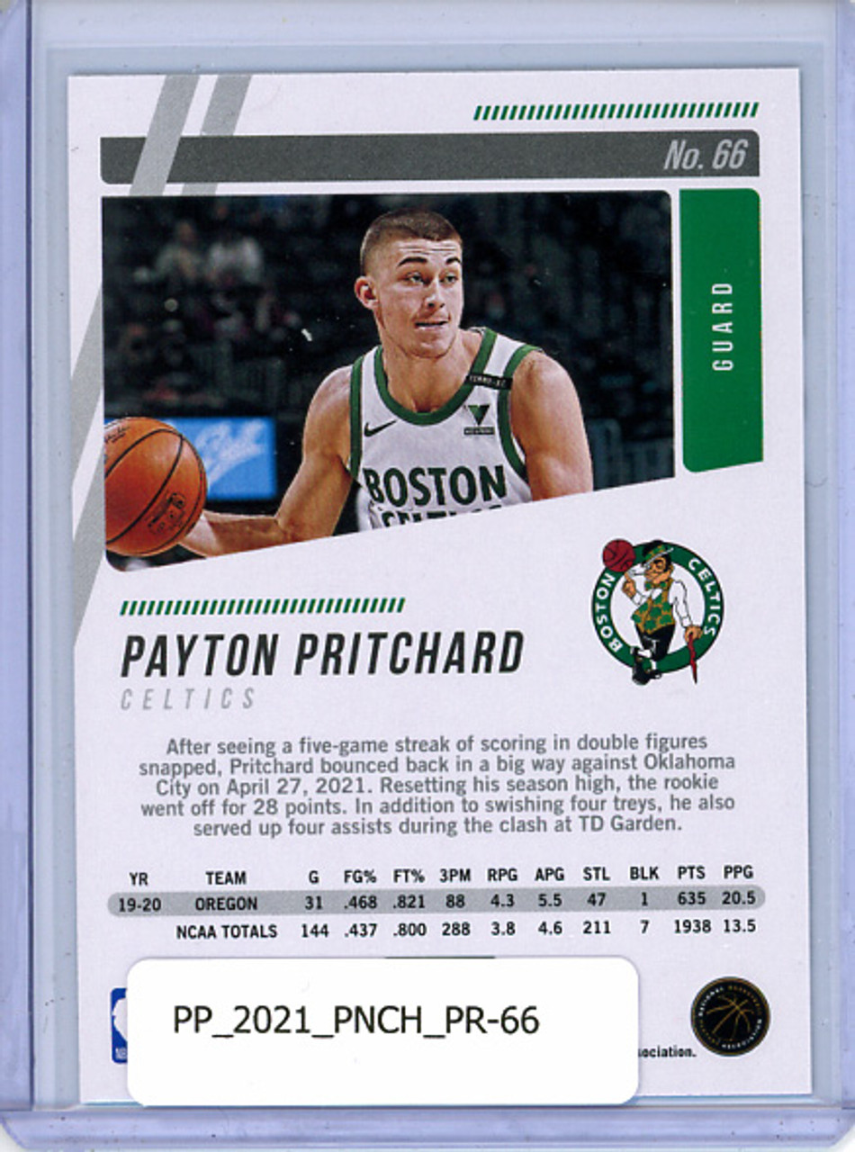 Payton Pritchard 2020-21 Chronicles, Prestige #66