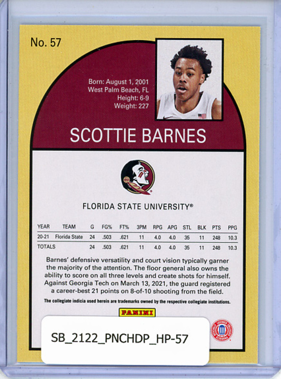 Scottie Barnes 2021-22 Chronicles Draft Picks, Hoops Retro #57