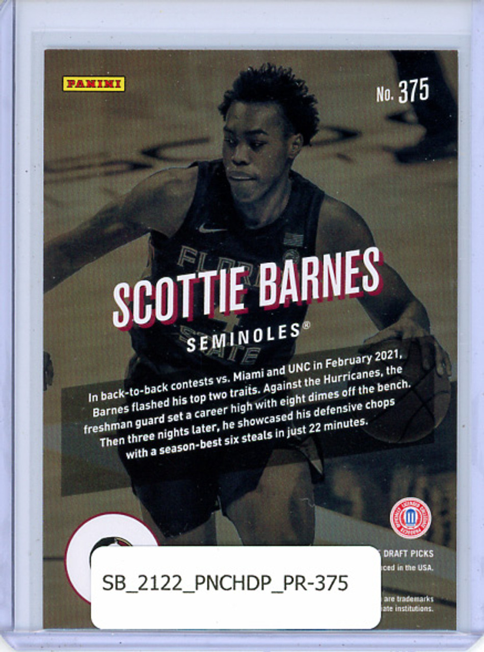 Scottie Barnes 2021-22 Chronicles Draft Picks, Prestige #375